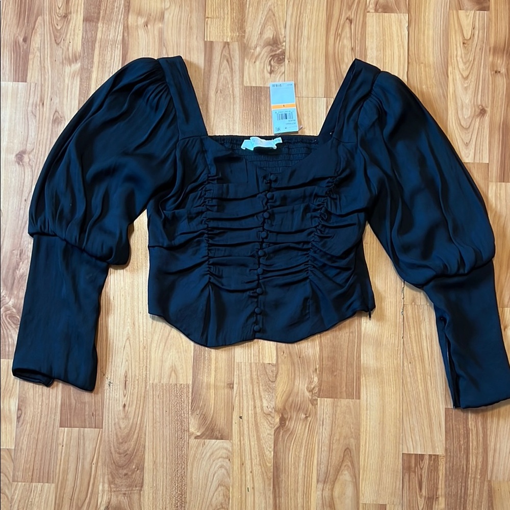 Elegant Black Women's Top